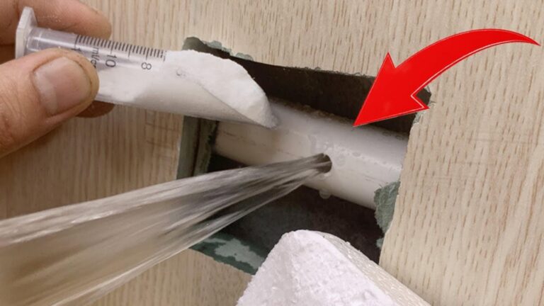 Cette astuce simple transforme vos problèmes de PVC en un jeu d&rsquo;enfant…