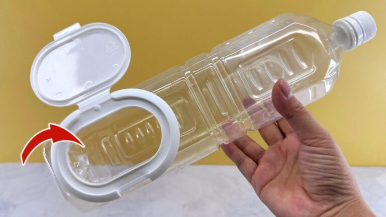 Cette astuce incroyable transforme des bouteilles en plastique en objets déco…
