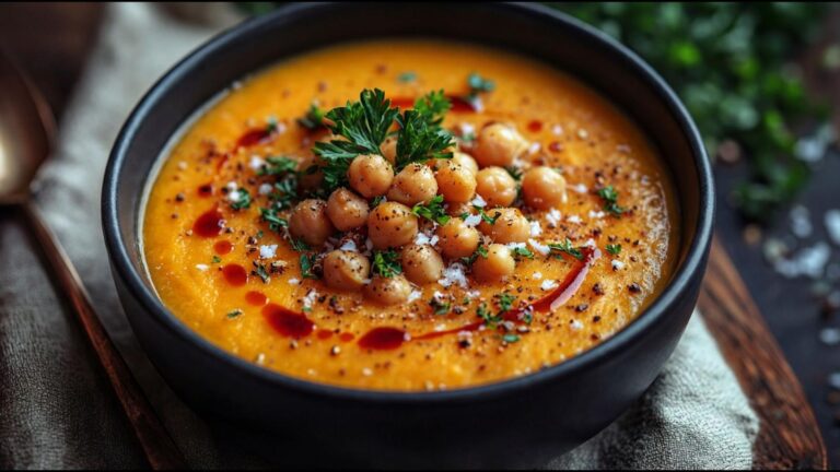 Une idée toute simple pour une soupe de patates douces qui apaise le ventre…