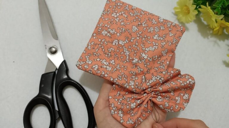 Cette astuce de bricolage transforme simplement un ruban en un joli nœud…