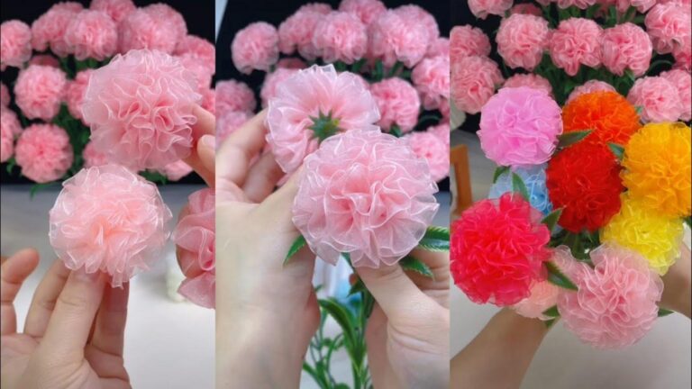 Cette vieille astuce transforme un simple tissu en fleurs spectaculaires…