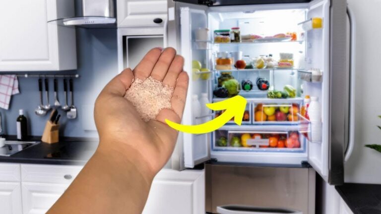 Cette astuce géniale avec du sel transforme votre réfrigérateur en un endroit toujours frais…