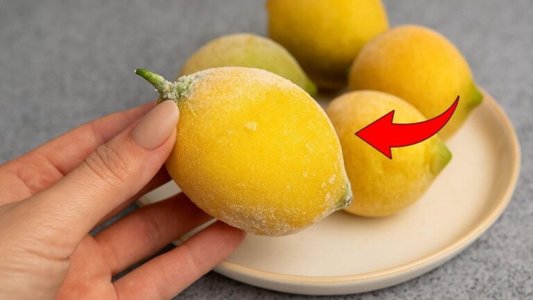 Cette astuce avec des citrons congelés va transformer votre été…