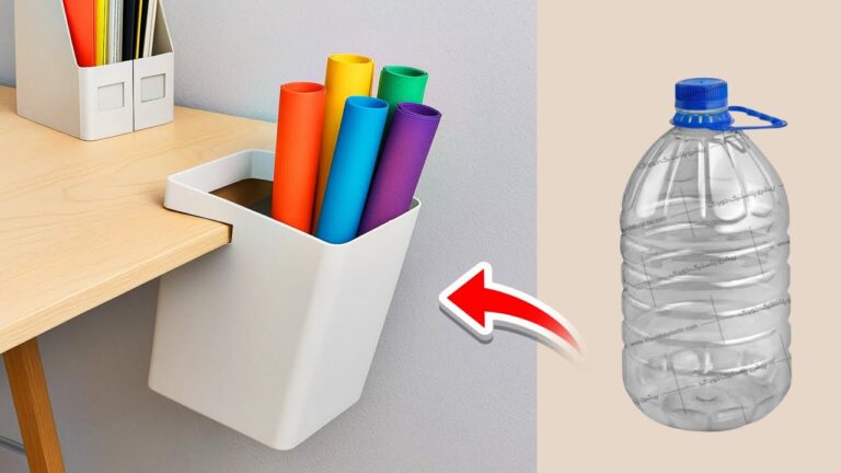 8 hacks géniaux avec des bouteilles en plastique pour simplifier votre quotidien !