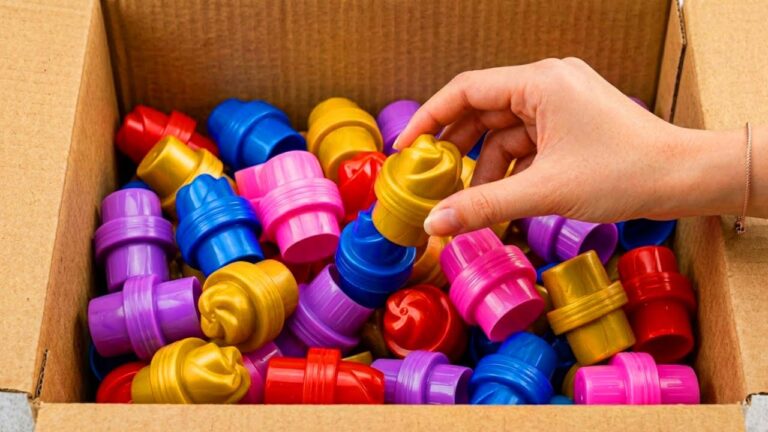 10 idées malignes pour transformer vos couvercles en plastique !
