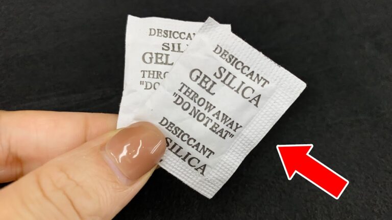 12 astuces géniales pour réutiliser des sachets de silicagel efficacement !