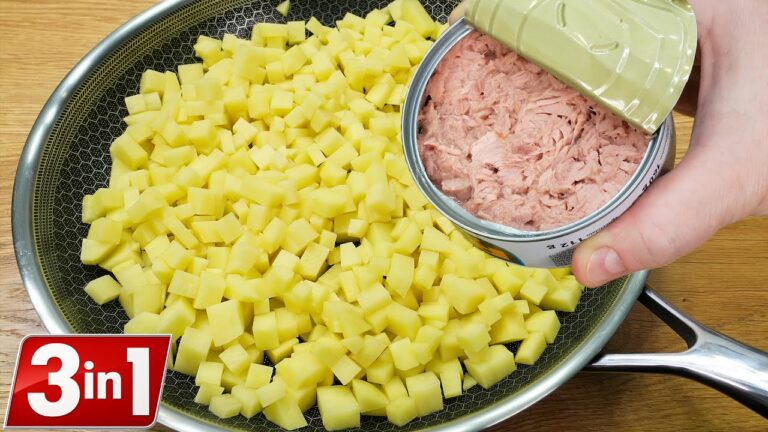 4 recettes irrésistibles avec des pommes de terre et du thon à essayer chaque jour !
