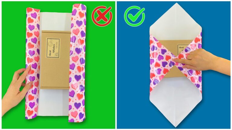 10 idées faciles d’emballage cadeau qui vont impressionner tout le monde !