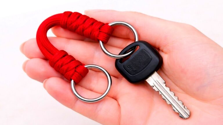 5 astuces pour transformer une simple corde en porte-clés stylé !