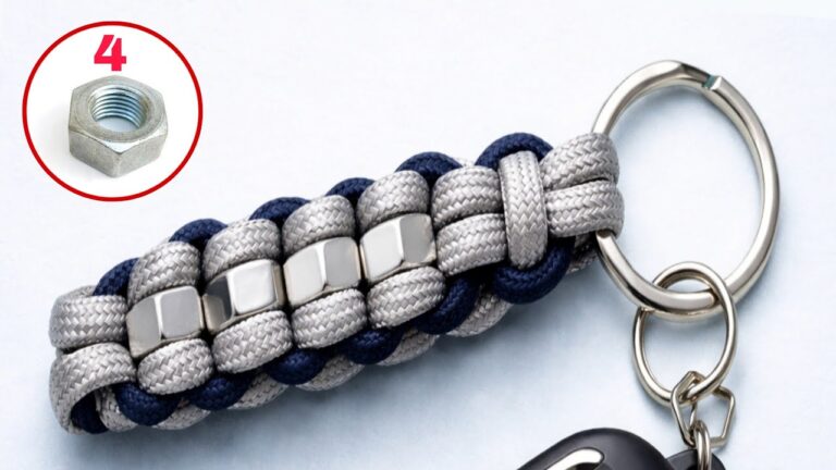 Créez un porte-clés luxueux en 5 étapes simples et obtenez un résultat époustouflant !