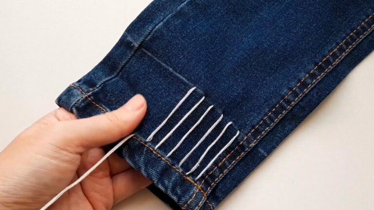 7 astuces géniales pour ourler vos jeans sans les couper ! Découvrez la 6ème surprise !