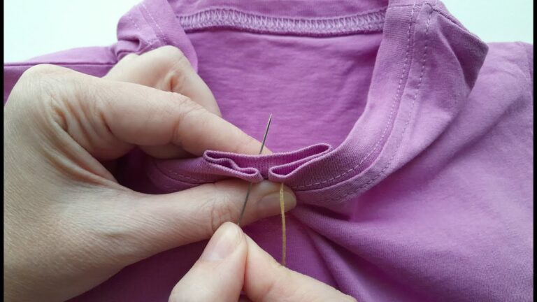 Réduisez 3 encolures facilement avec ce truc de couture !