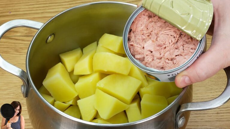 10 recettes savoureuses avec des pommes de terre et du thon à essayer absolument !