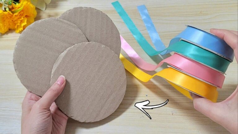 10 idées brillantes pour transformer carton et rubans en déco unique !