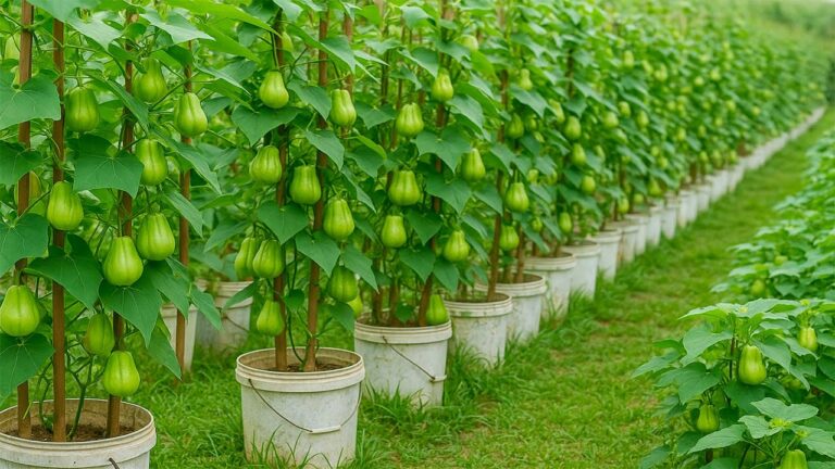 5 astuces pour propager facilement le chayote même en été chaud !