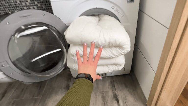5 astuces pour laver une couette trop grande dans ta machine !