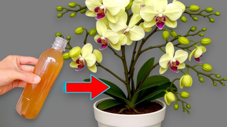 1 bouteille, 500 fleurs : comment faire fleurir vos branches d&rsquo;orchidées facilement !