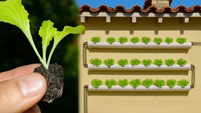 Construis 5 systèmes hydroponiques muraux faciles pour ta maison avec succès !