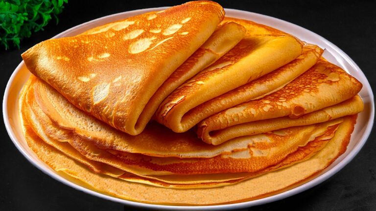 5 minutes pour des pancakes sains sans farine ni sucre, adoptez cette recette !