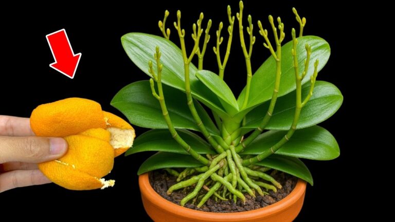 Faites fleurir votre orchidée toute l&rsquo;année avec 1 seul fruit !