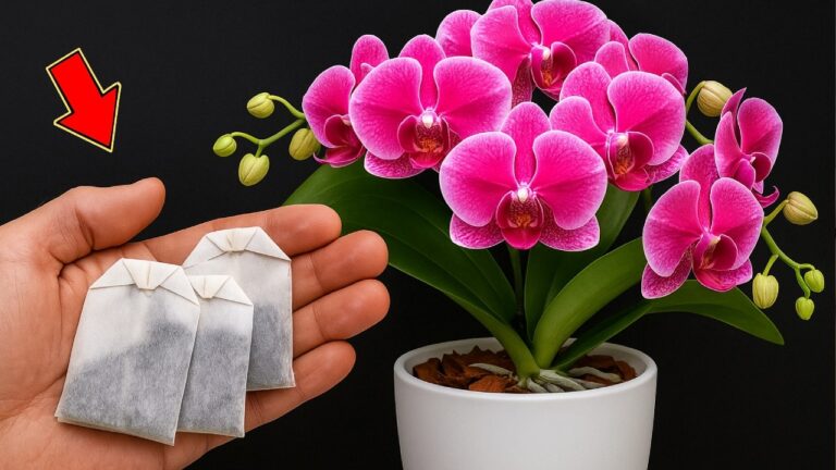 Faites fleurir 1 orchidée en un mois avec ce secret simple et efficace !