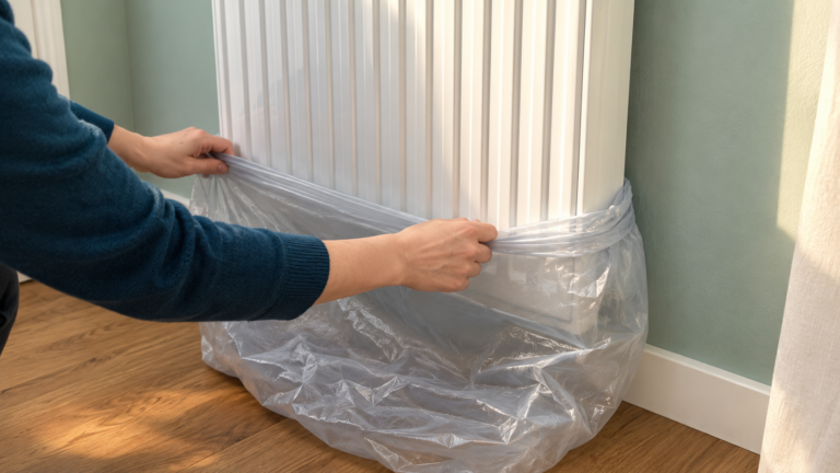 Votre radiateur est resté au repos ? La poussière, elle, a pu s’installer